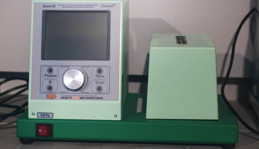 Аппарат для определения температуры каплепадения