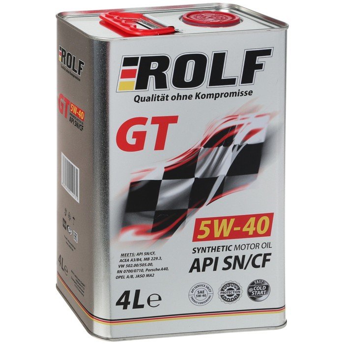 Моторное масло Rolf GT