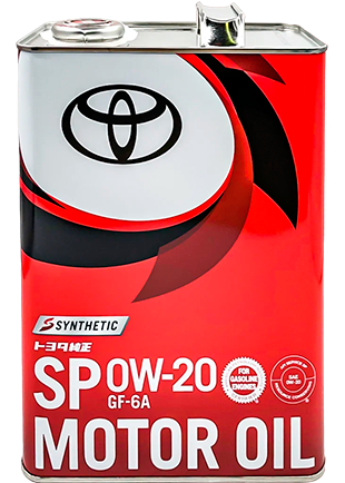 Моторное масло Toyota 0w20