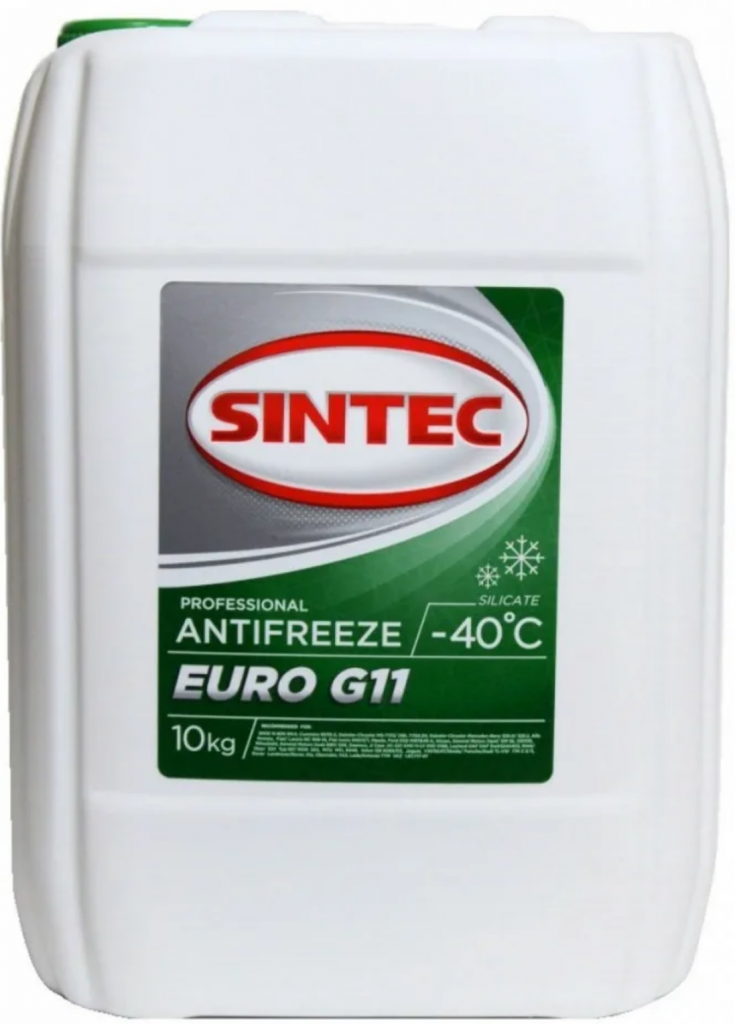 Sintec Antifreeze Euro G11