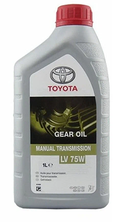 Трансмиссионное масло Toyota Genuine Manual Transmission Gear Oil LV API GL-4 75W