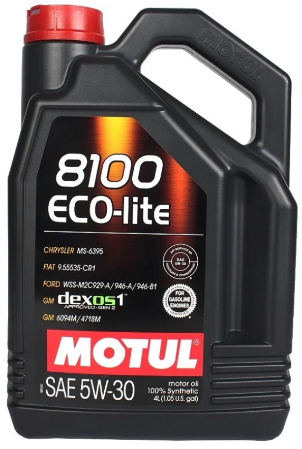Моторное масло Motul 8100 Eco-lite 5W30 dexos1 gen 2
